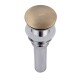 GRIFERIA VALVULA POP UP SIN DESBORDADOR BRONCE SATINADO BRONCE-ROSE GOLD
