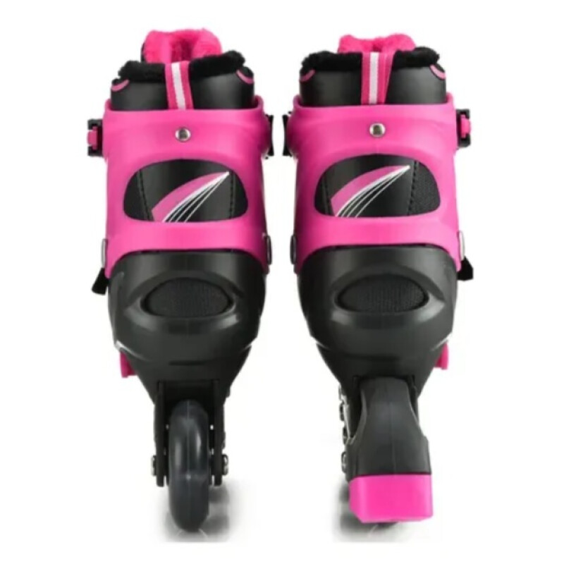 Rollers Patines Ajustables Con Luces Infantil talle M Rollers Patines Ajustables Con Luces Infantil Talle M