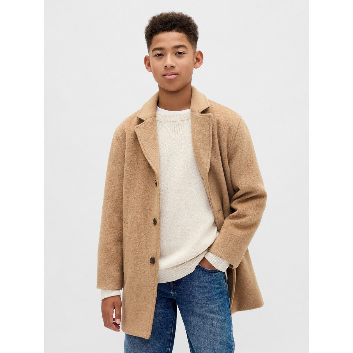 TOPCOAT - CAMEL HAIR 