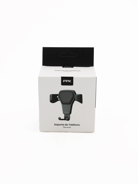 SOPORTE DE TELEFONO PARA AUTO NEGRO