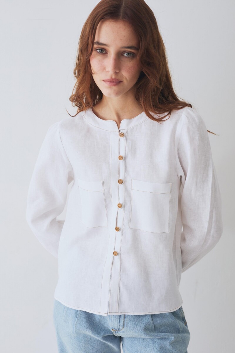 BLUSA HOCKEY - Blanco 