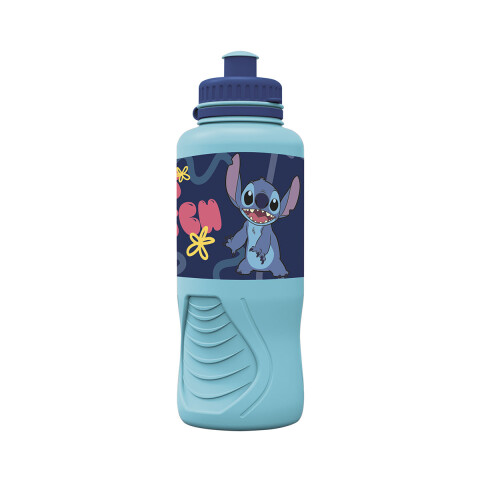 Botella Plástica Ergonómica Stitch 430 ml U