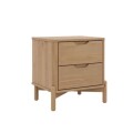 MESA DE LUZ 2 CAJONES MADERA MACIZA - NEST MESA DE LUZ 2 CAJONES MADERA MACIZA - NEST
