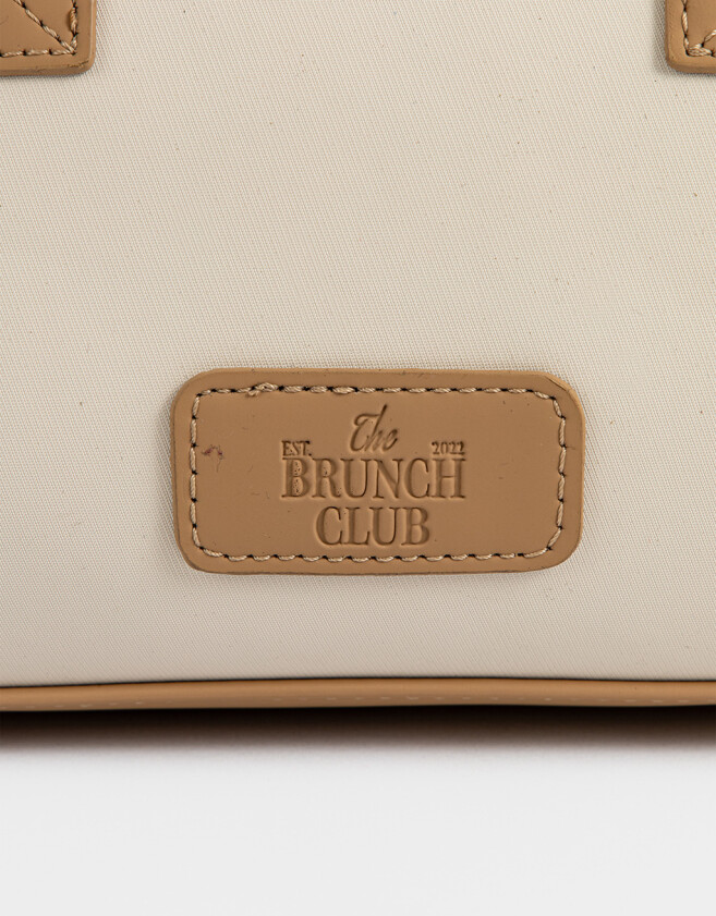 Bowling Cartera Bowling Bicolor "campus Club" - Combinacion Bicolor
