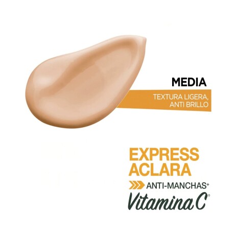 Tratamiento hidratante con color Todo en Uno Garnier Express con vitamina C- Tono Medio Tratamiento hidratante con color Todo en Uno Garnier Express con vitamina C- Tono Medio