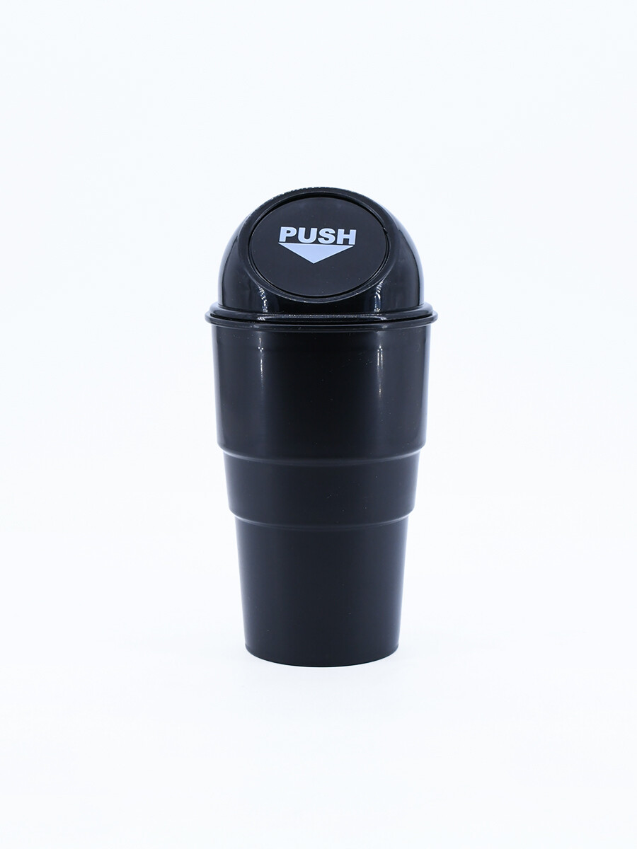 PAPELERA PARA AUTO - NEGRO 