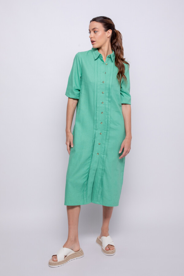 VESTIDO RONAN Verde Esmeralda
