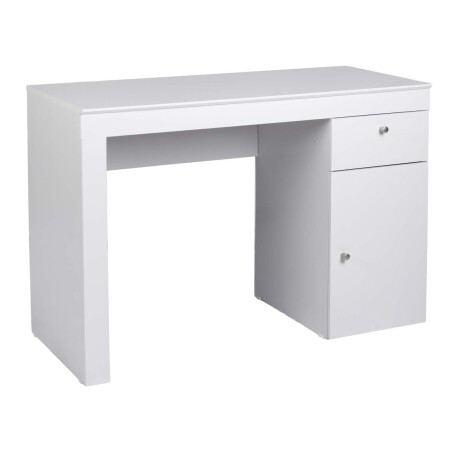 ESCRITORIO MDF-Y-MDP BLANCO IRIS