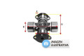 CRUCETA A:134.8 B:47.6mm C:59mm D:134.8mm F:5/16 CRUCETA A:134.8 B:47.6mm C:59mm D:134.8mm F:5/16