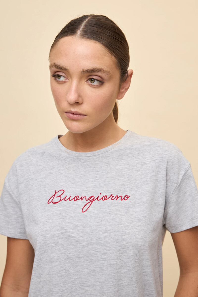 Remera Allie Hegra Gris