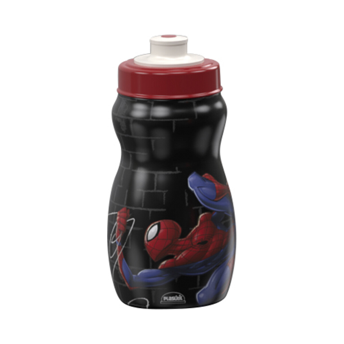 Botella Plástica Avengers 300 ml - Spiderman 