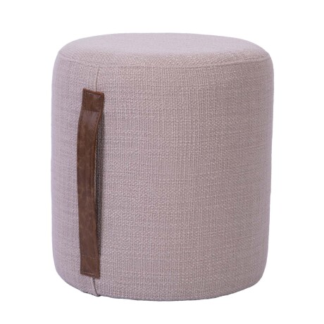 PUFF TELA NATURAL-BEIGE TERRA BEIGE