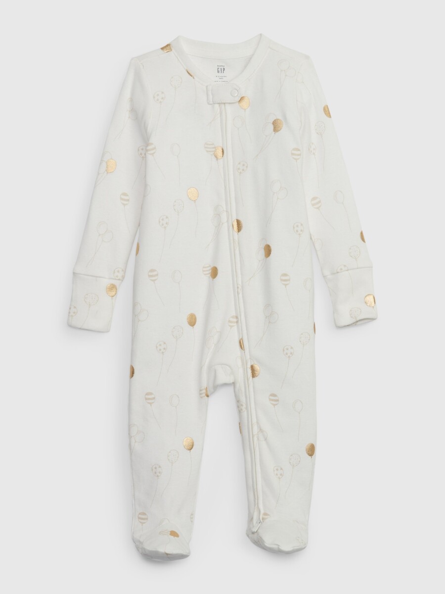 Pijama Brannan Bebé - New Off White 