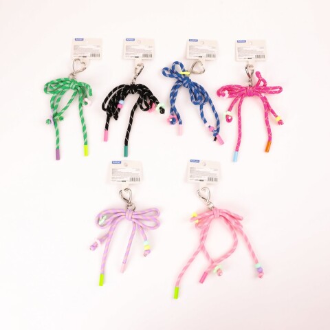 LLAVERO DE CUERDA TRENZADA MULTICOLOR LLAVERO DE CUERDA TRENZADA MULTICOLOR