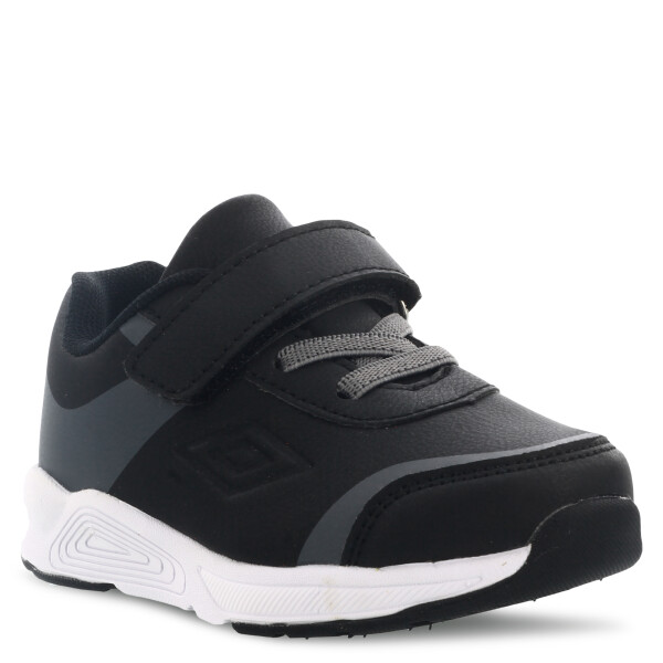 Championes de Niños Umbro Manchester II Infantil Negro - Gris - Blanco