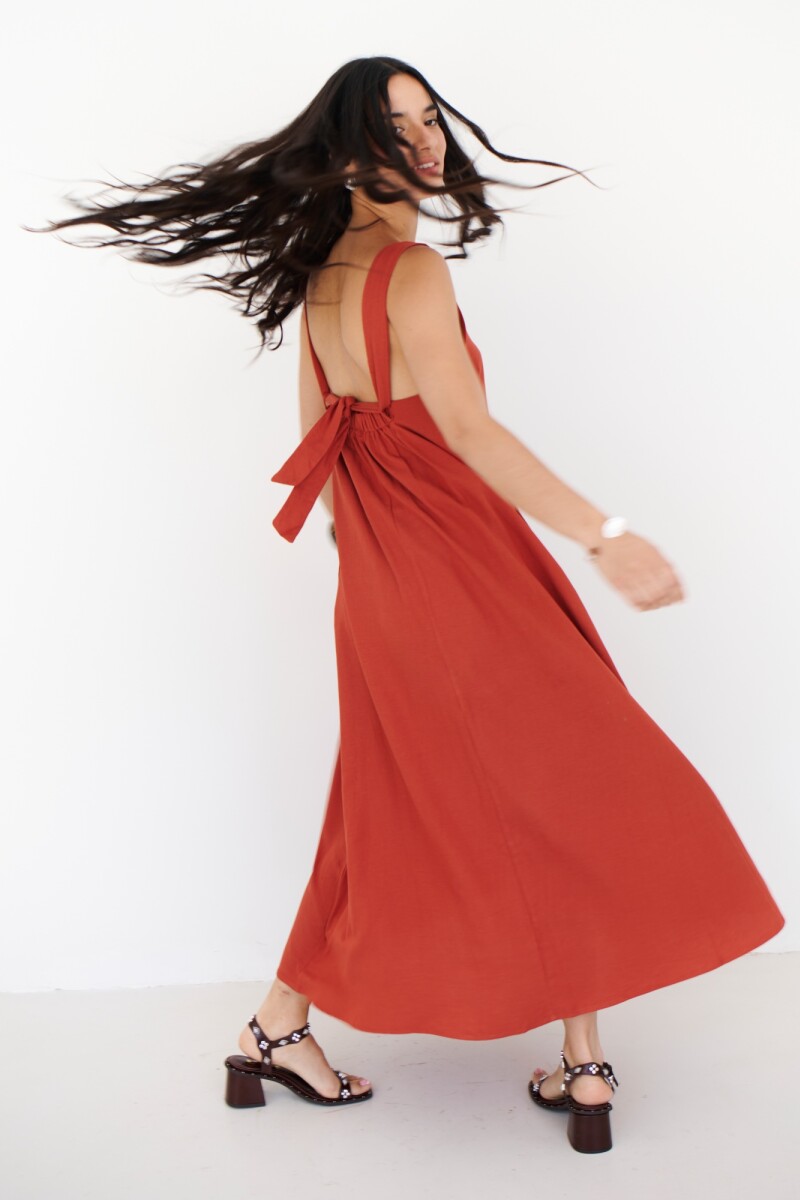 VESTIDO AMAPOLA ROJO