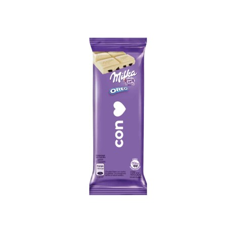 Chocolate en Barra Milka Oreo Blanco 55g Chocolate en Barra Milka Oreo Blanco 55g