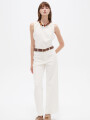 Musculosa Yelran Marfil / Off White