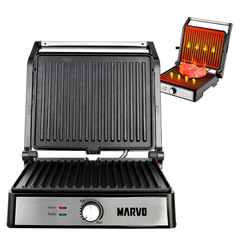 Sandwichera Grill Parilla Electrica Antiadherente Marvo Sandwichera Grill Parilla Electrica Antiadherente Marvo