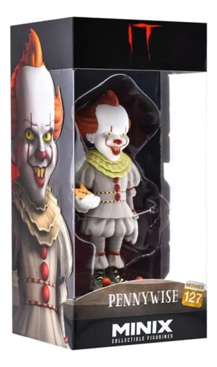 MINIX - Películas #127 - IT - Pennywise - Figura coleccionable de 12 cm 