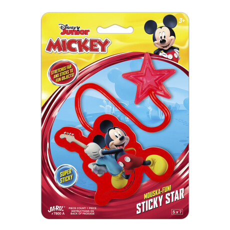 Figura Adhesiva Mickey en forma de estrella 7800A MICKEY