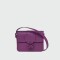 Longchamp -Cartera de cuero con solapa, Box-trot Violeta
