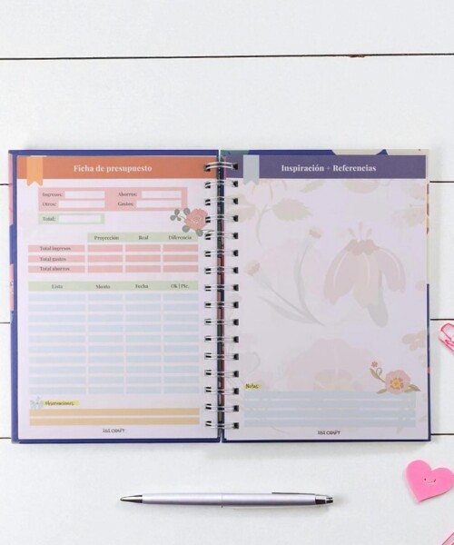 Cuaderno planificador ibi craft - t.dura - 148x210mm - 80 h.+Stickers - "make it happen" Cuaderno planificador ibi craft - t.dura - 148x210mm - 80 h.+Stickers - "make it happen"