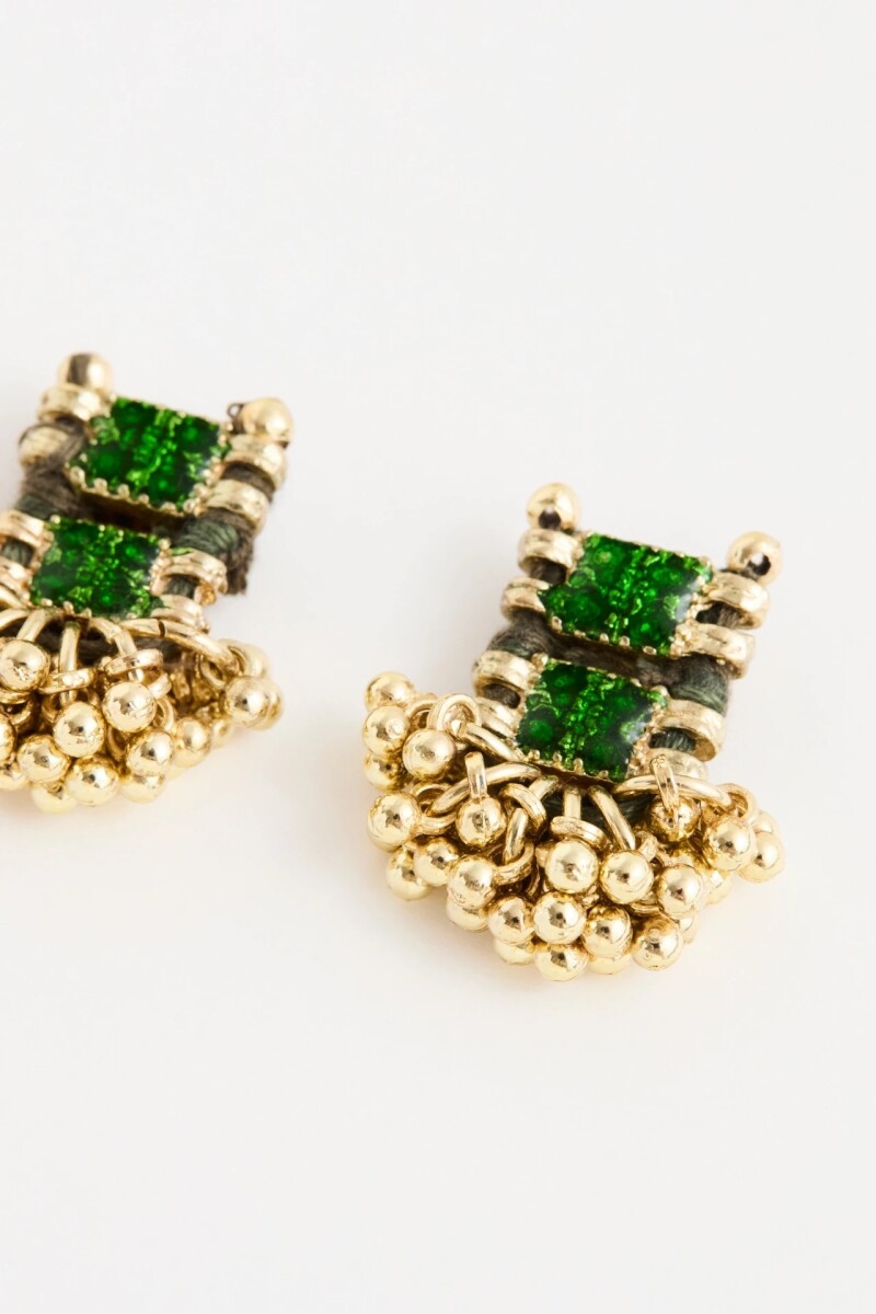 Aro Emerald Ethnic Verde