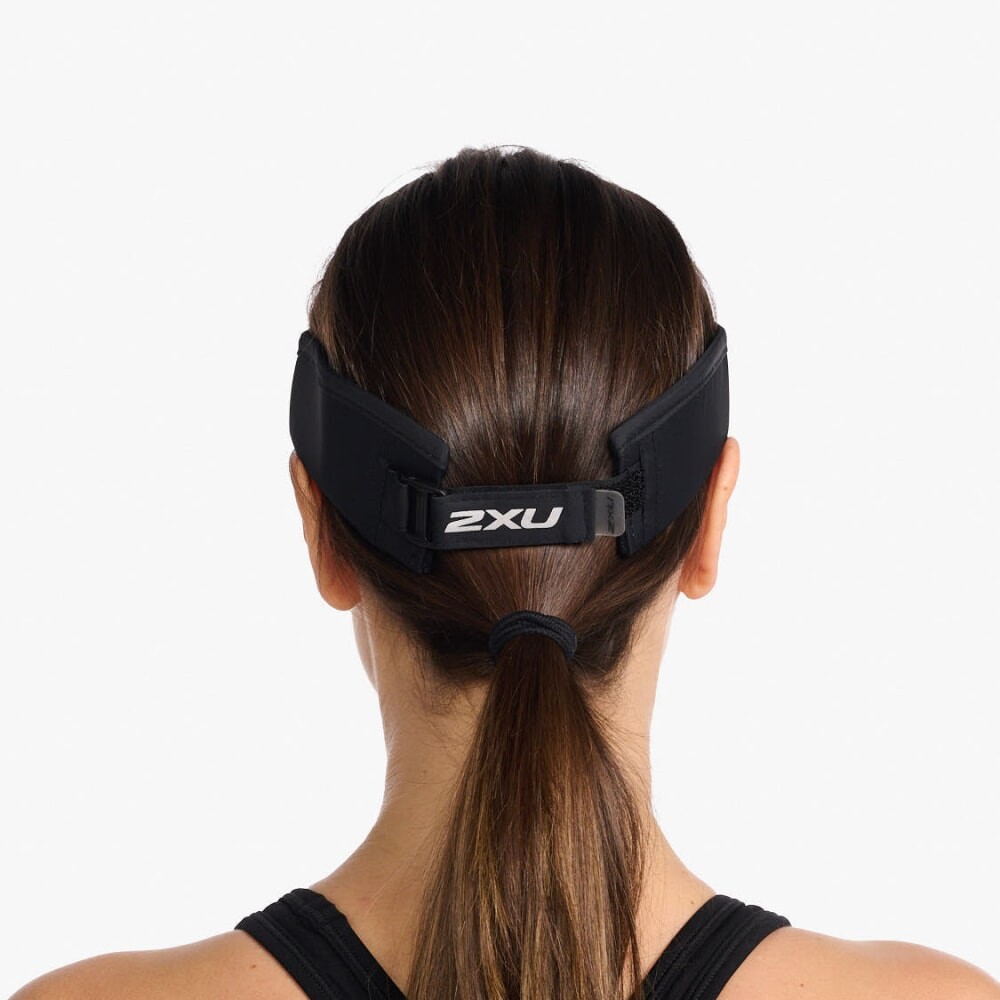 Gorra Running Run Visor Unisex Black/black