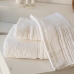 Toallas Air Cotton Blanco Cuerpo Plus