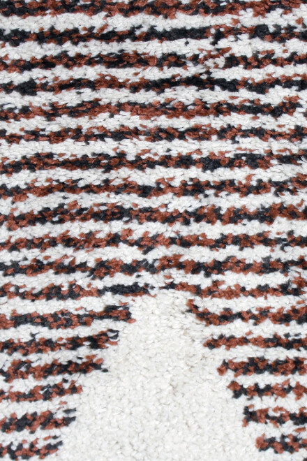 BOHO ALFOMBRA BOHO BHO/8332/H915/ 060X180 BEIGE/BRICK