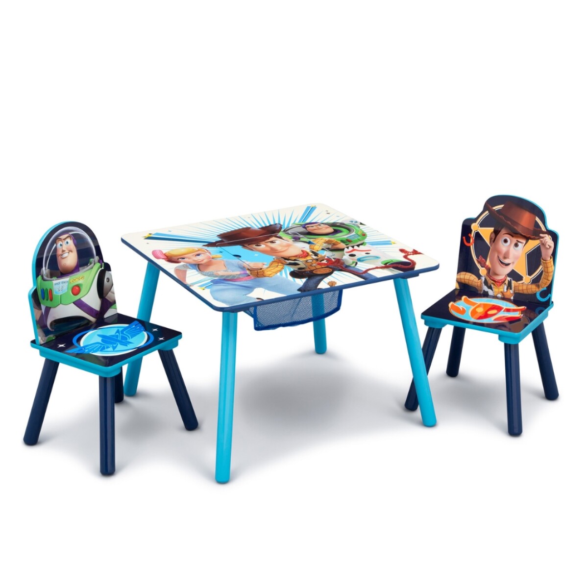 Juego de mesa y sillas para niños Toy Story 4 - AZUL 