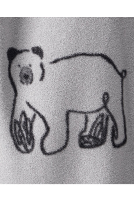 Pantalón de micropolar, diseño osos polares Sin color