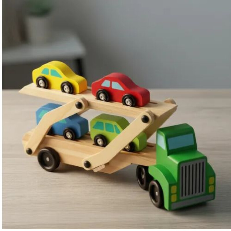 Camión Double Decker Madera Camión Double Decker Madera