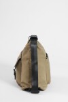 Mochila hobo con llavero verde
