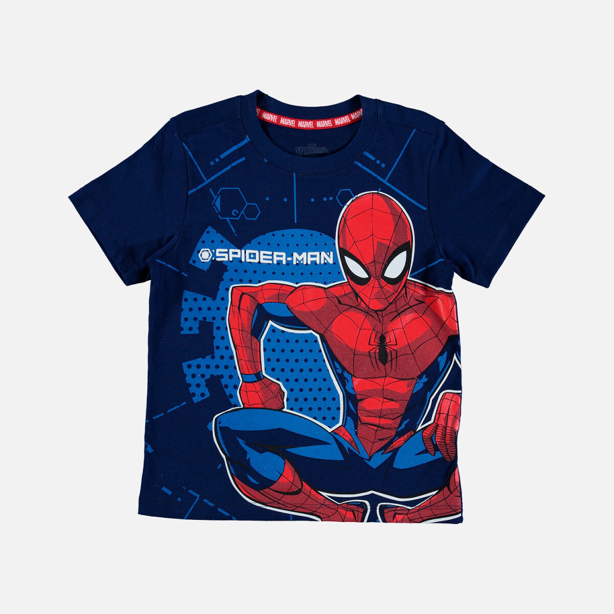 Camiseta niño Spiderman - Azul marino 