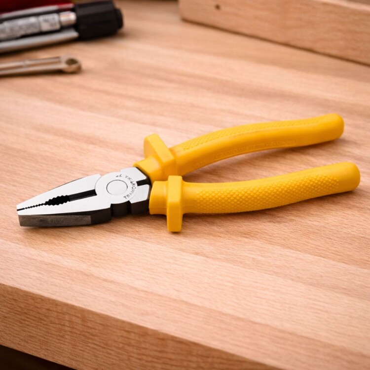 ALICATE PINZA UNIVERSAL AISLACION PESADA TRAMONTINA 7" ALICATE PINZA UNIVERSAL AISLACION PESADA TRAMONTINA 7"