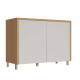 BAJO MESADA 2 PUERTAS 120CM COCINA MDF CONDESSA BEIGE GAMAS DE BEIGE