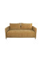 AFAGO SOFA AFAGO 170X83X78CM TELA MOSTAZA B2287