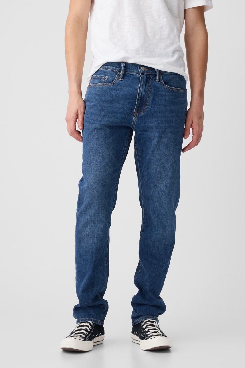 V-SLIM OPP MED LENNOX Medium Wash
