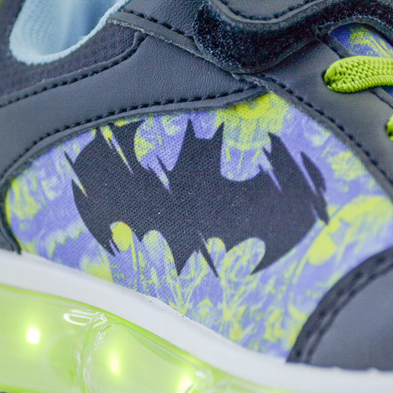 Championes DC Batman con Luces de Niños - BATCFW24501 Azul-verde