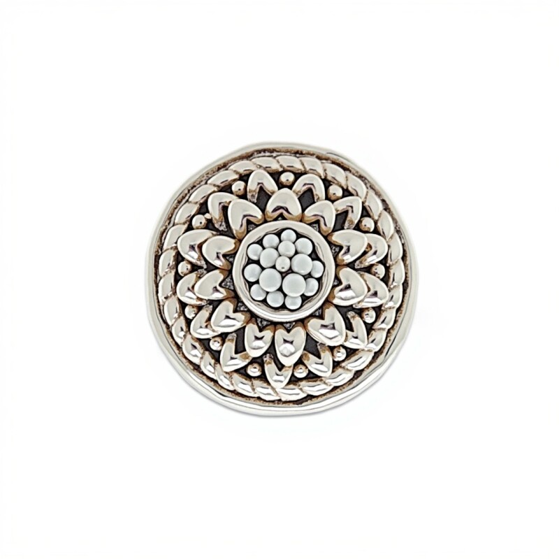 Anillo Flor-Plata 925 Inflada-Sin Piedra-AN3056 sinpiedra
