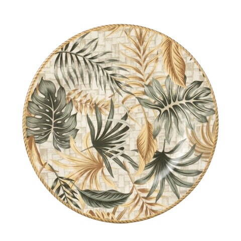 PLATO PLAYO DIS HOJAS BEIGE COMB EUDORA 29CM Unica
