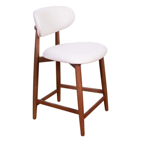 BUTACA BAR MADERA NATURAL-BEIGE MIA
