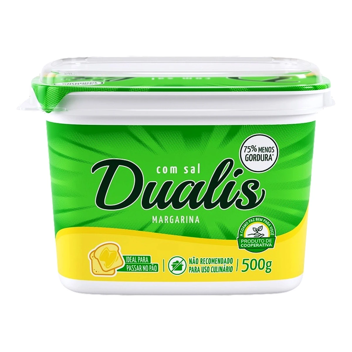 MARGARINA DUALIS POTE 500G 