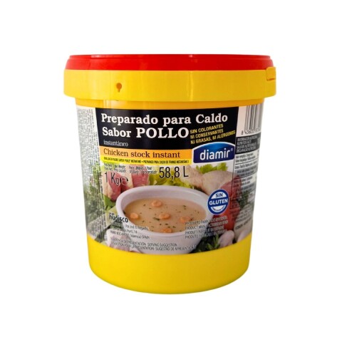 CALDO DE POLLO EN POLVO SIN GLUTEN - 1 KG Caldo De Pollo En Polvo Sin Gluten - 1 Kg