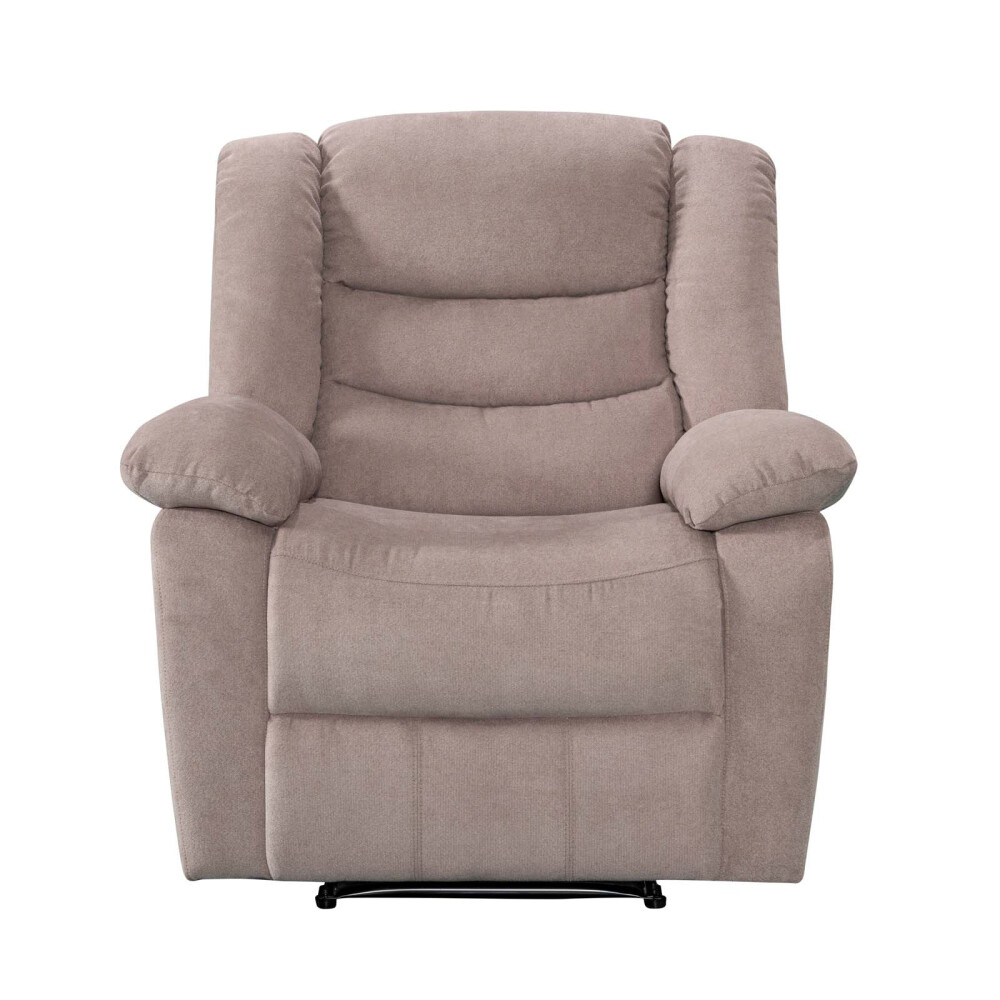 RECLINER ELÉCTRICO TELA MARRON MARSELLA II TAUPE