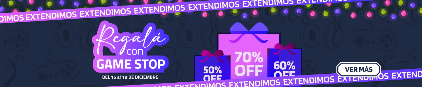 Regala con GAME STOP Extension