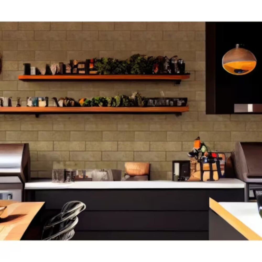 Cerámica para pared Element Beige 7,5X25 cm Satinado Cerámica Para Pared Element Beige 7,5x25 Cm Satinado