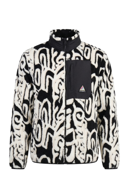 Campera O'Neill California Neo-Vintage Blanco/Negro